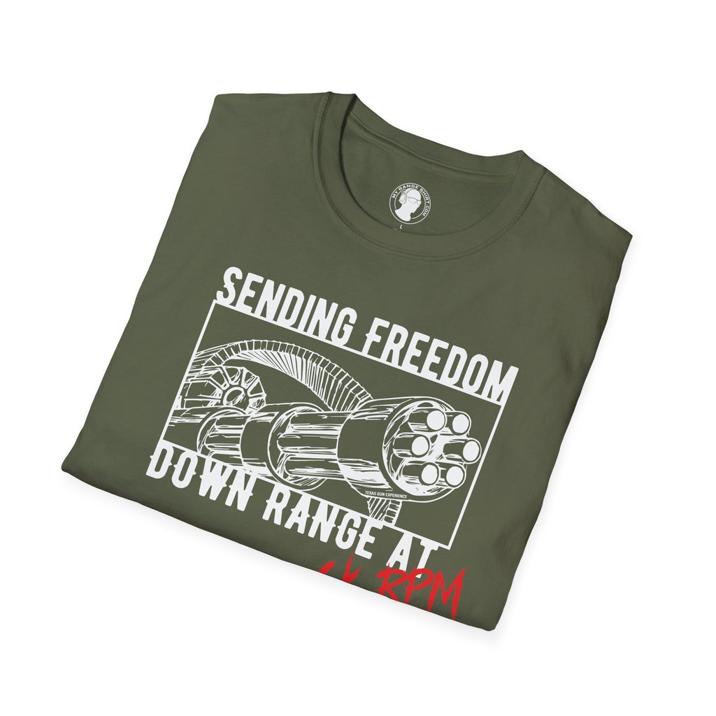 Sending Freedom Minigun T-Shirt