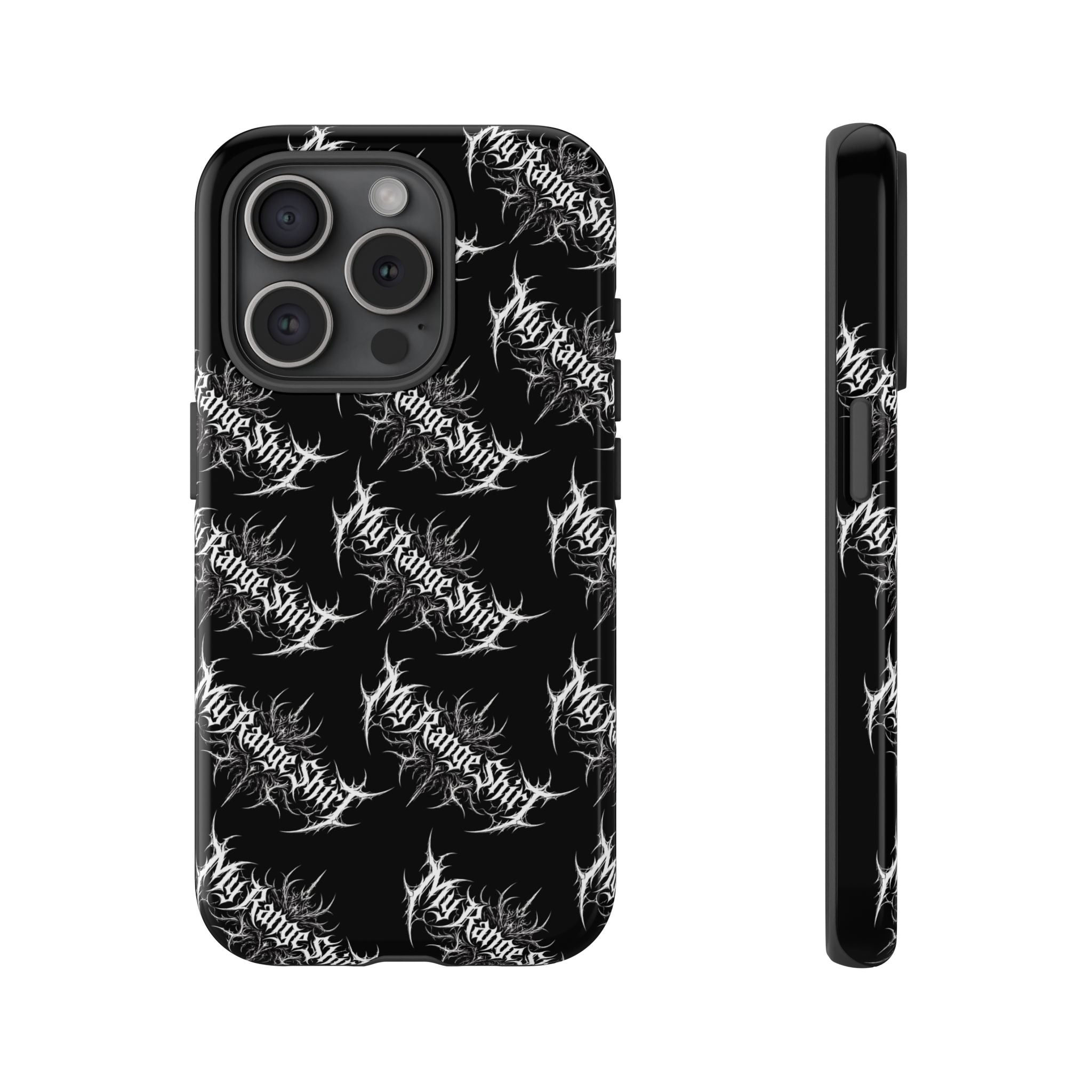 Tough Case — 'My Range Shirt' Metal Logo Black Protective Phone Case
