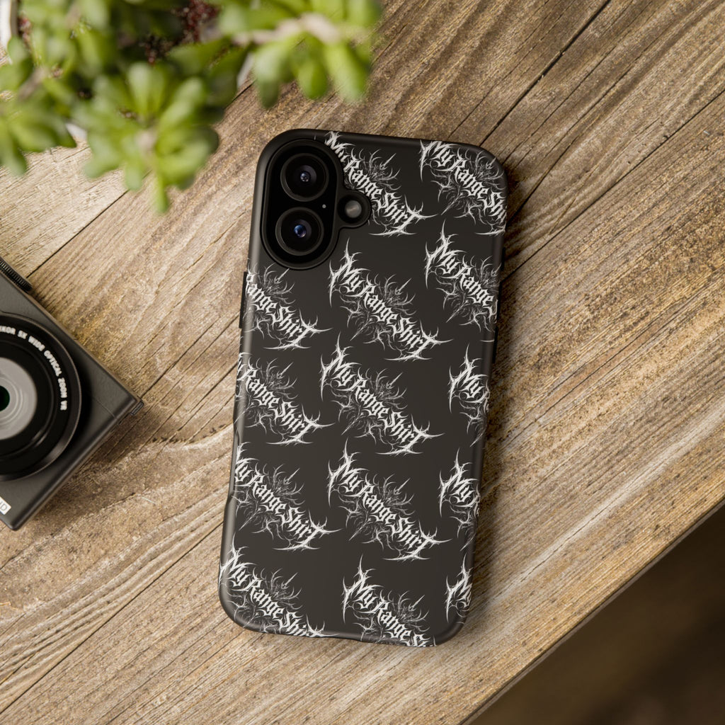 Tough Case — 'My Range Shirt' Metal Logo Black Protective Phone Case