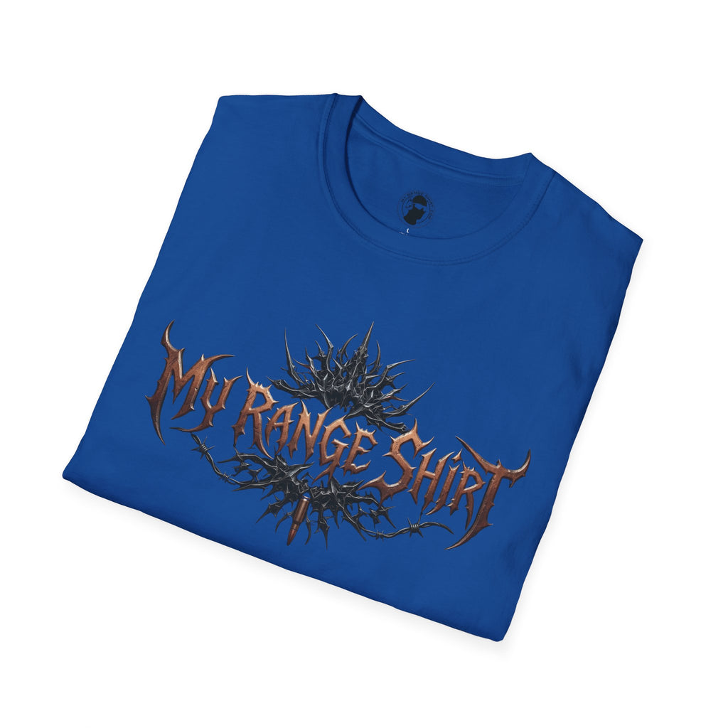 Twisted Barbed Wire Metal Logo T-Shirt