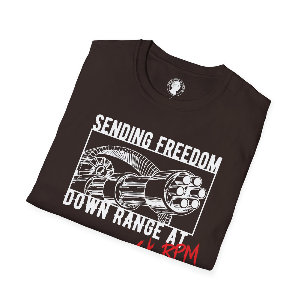 Sending Freedom Minigun T-Shirt