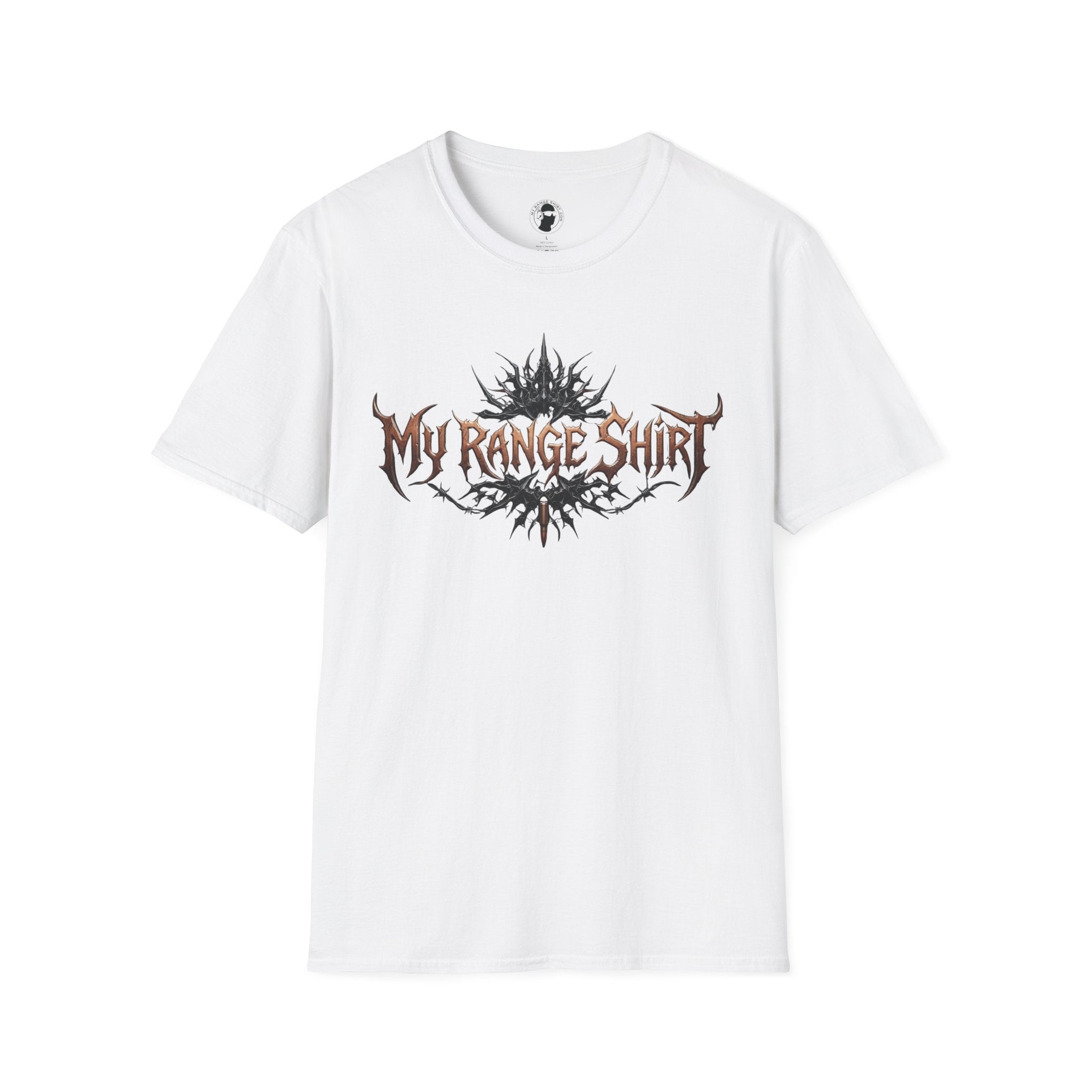 Twisted Barbed Wire Metal Logo T-Shirt