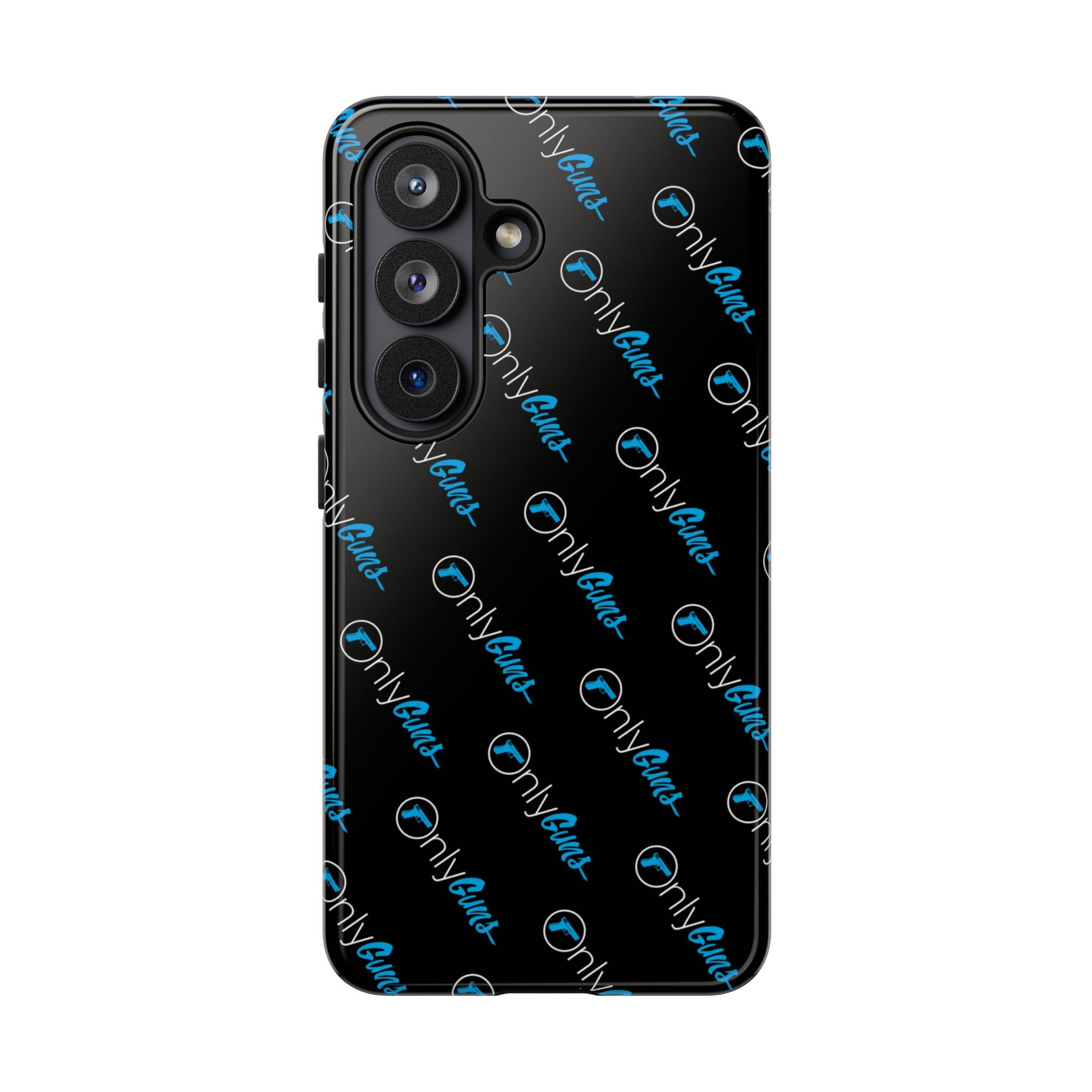 Only Guns Black Protective Phone Case