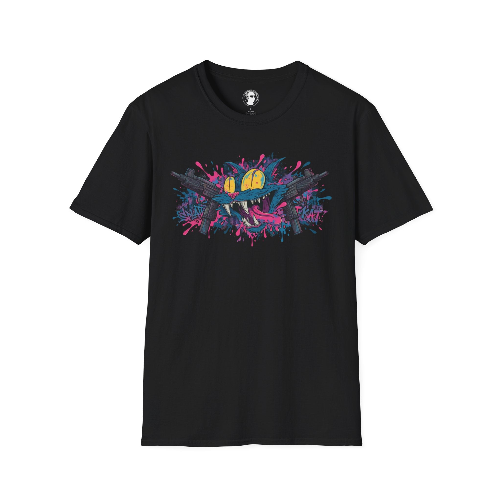 Cat Street Art T-Shirt