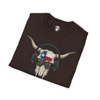 Longhorn Texas Skull T-Shirt