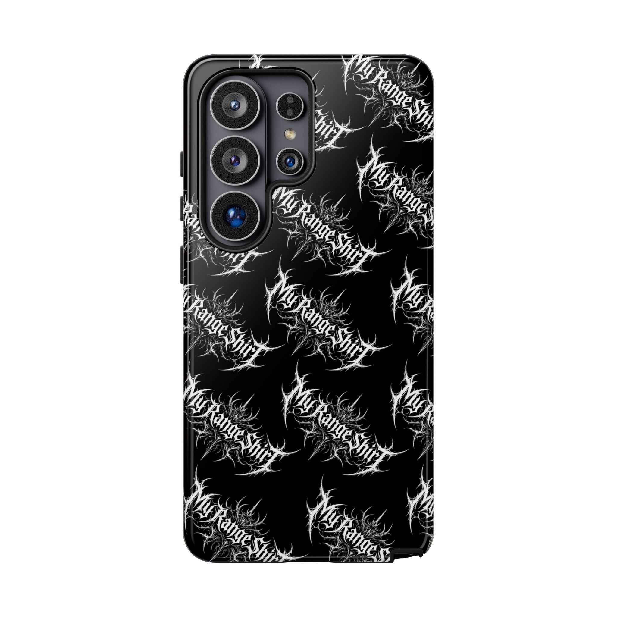 Tough Case — 'My Range Shirt' Metal Logo Black Protective Phone Case