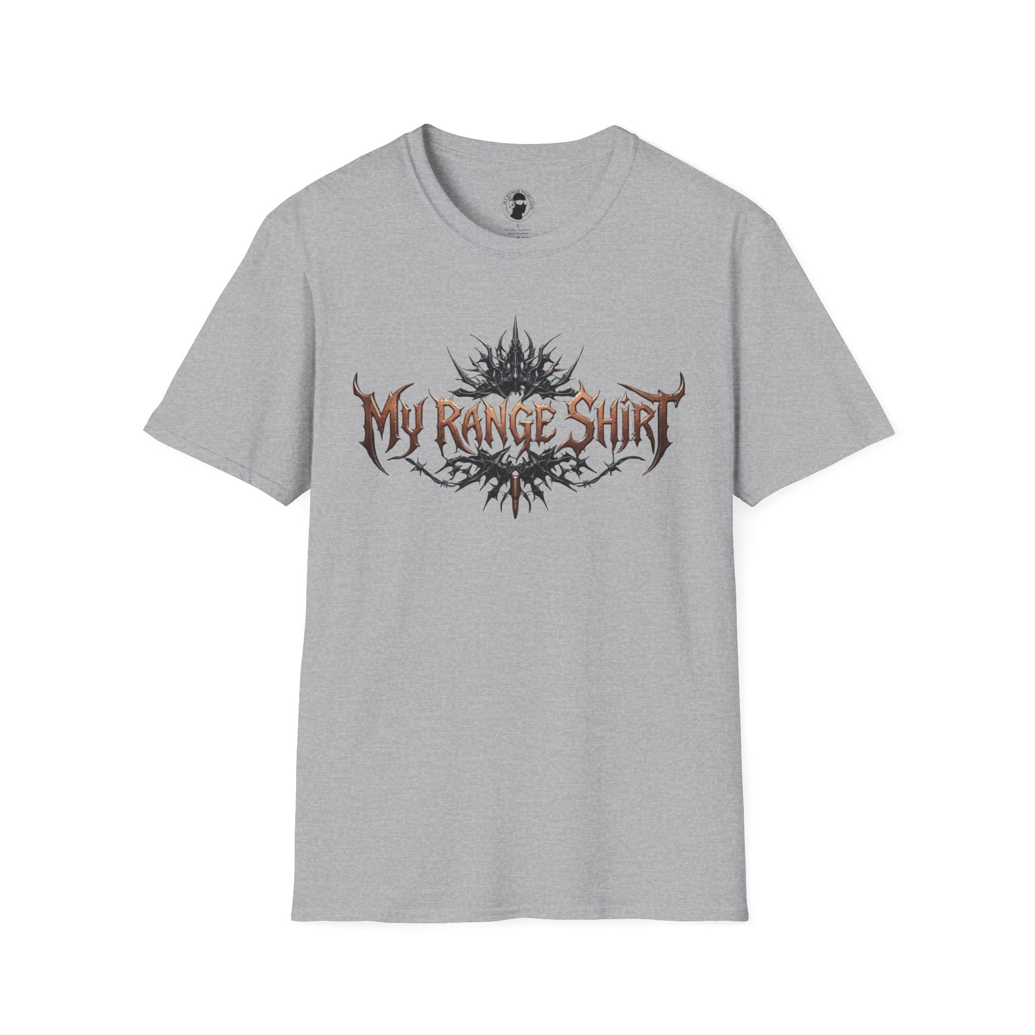 Twisted Barbed Wire Metal Logo T-Shirt