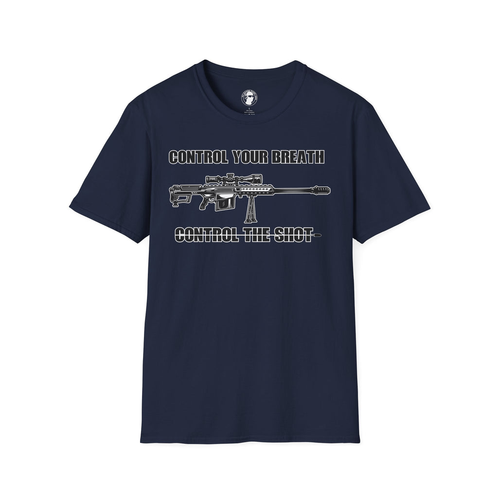 Control Your Breath Control The Shot T-Shirt
