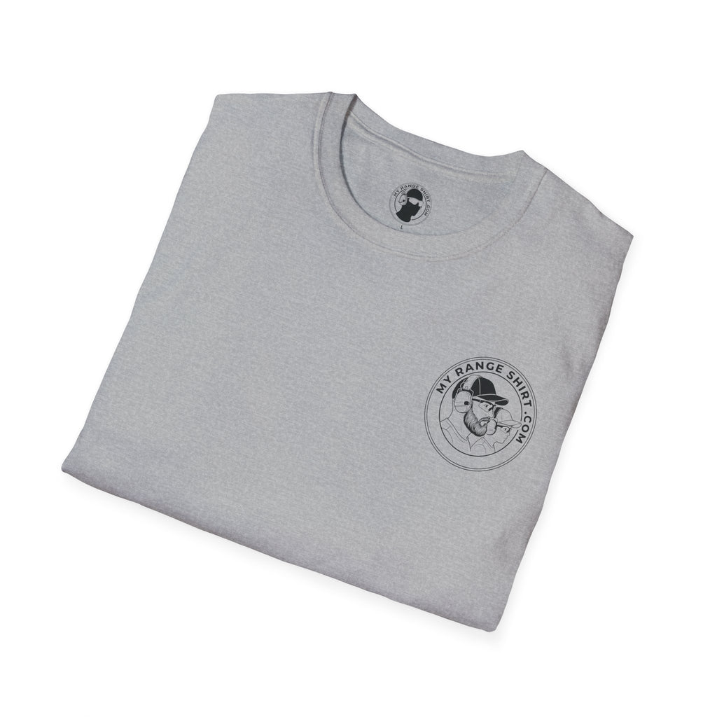 Bearded Father and Son My Range T-Shirt