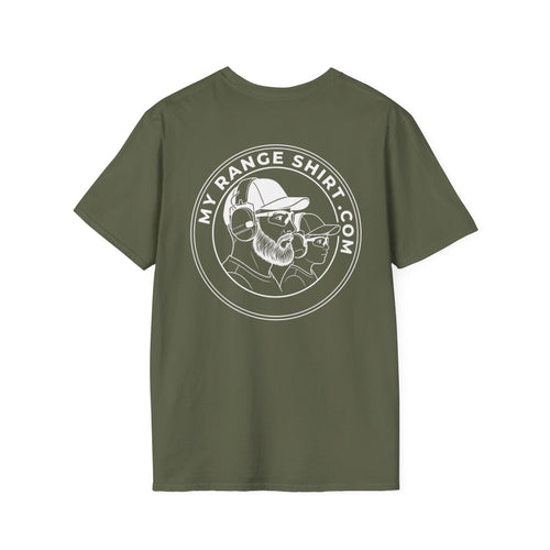 Bearded Father and Son My Range T-Shirt