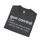 Gun Control Definition T-Shirt