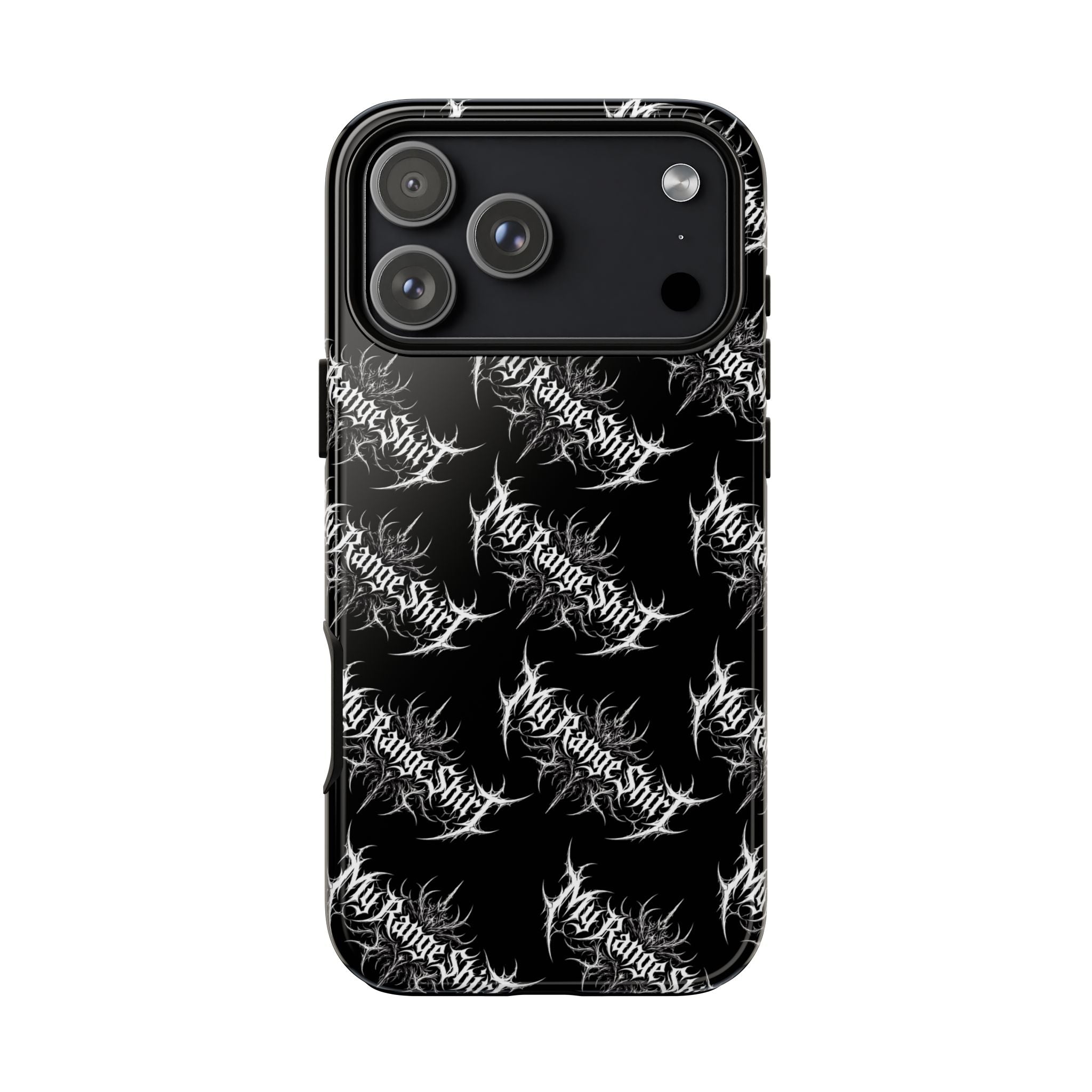 Tough Case — 'My Range Shirt' Metal Logo Black Protective Phone Case