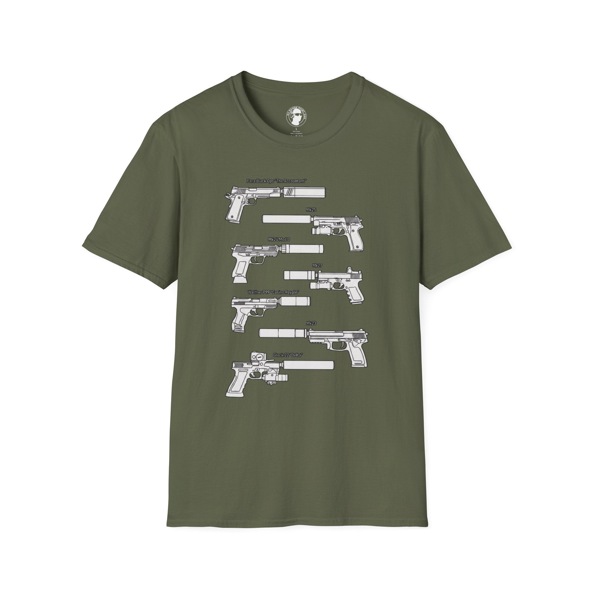 Suppressor Handgun T-Shirt