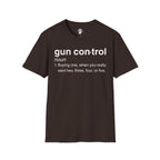 Gun Control Definition T-Shirt