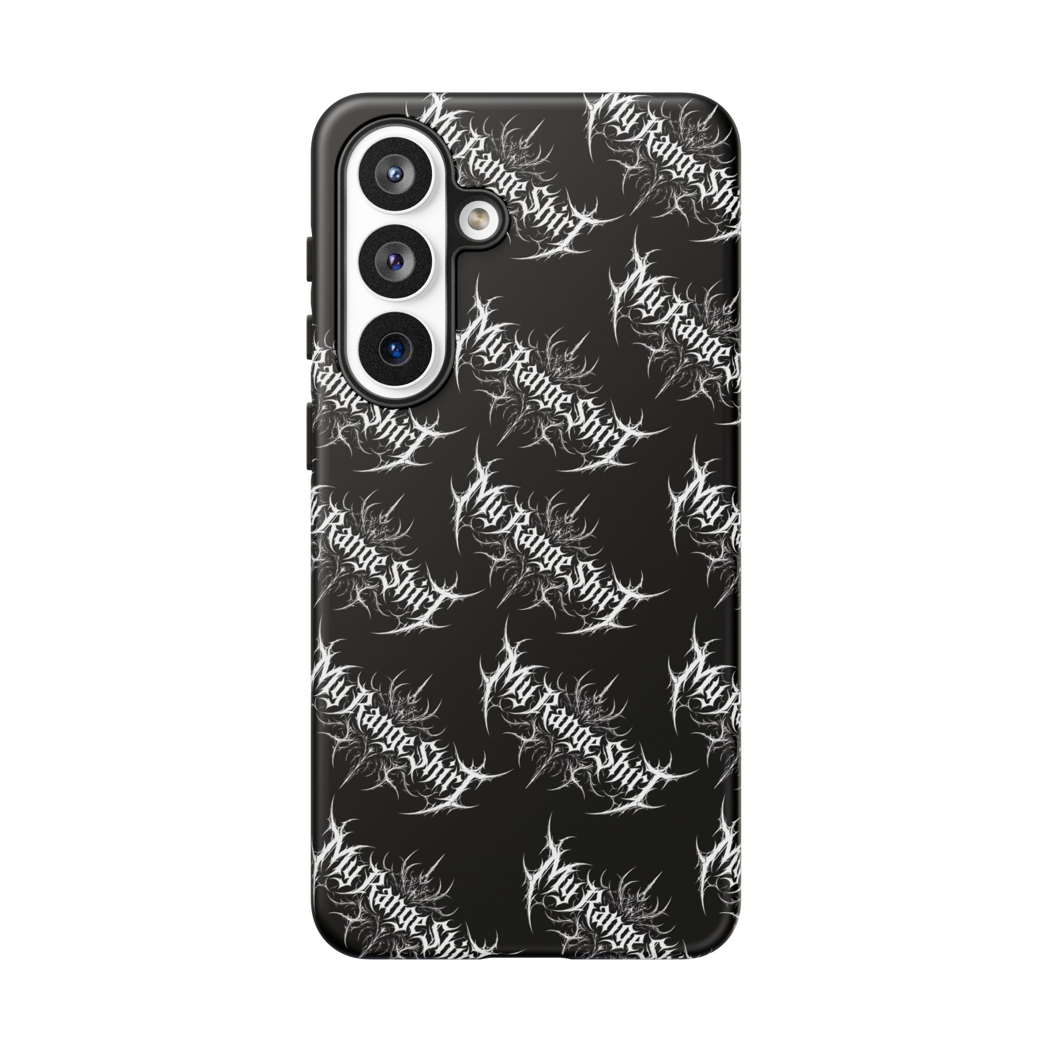 Tough Case — 'My Range Shirt' Metal Logo Black Protective Phone Case
