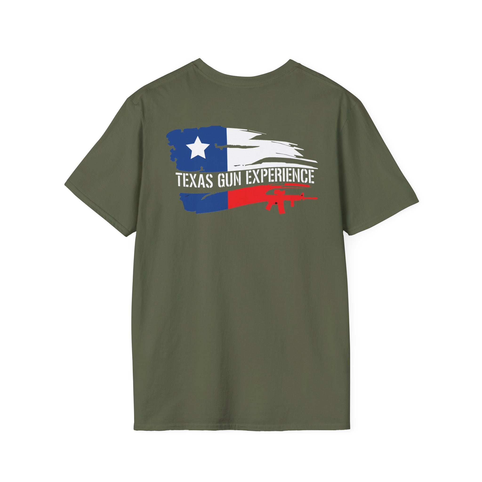 Texas Gun Experience Texas Flag T-Shirt