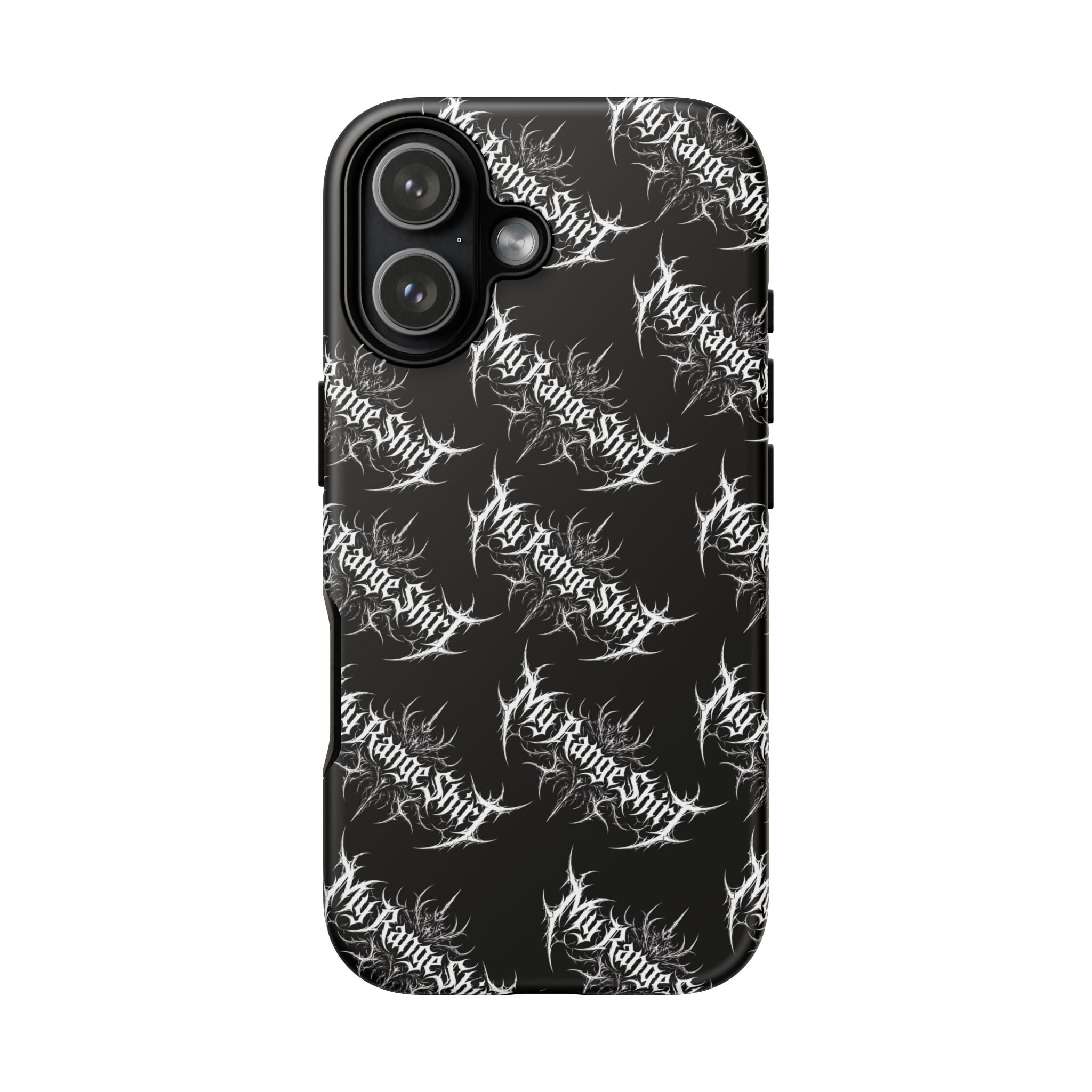 Tough Case — 'My Range Shirt' Metal Logo Black Protective Phone Case