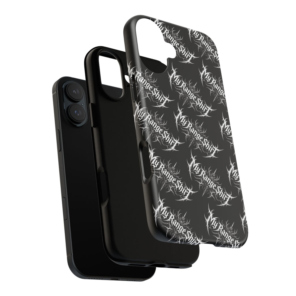 Tough Case — 'My Range Shirt' Metal Logo Black Protective Phone Case