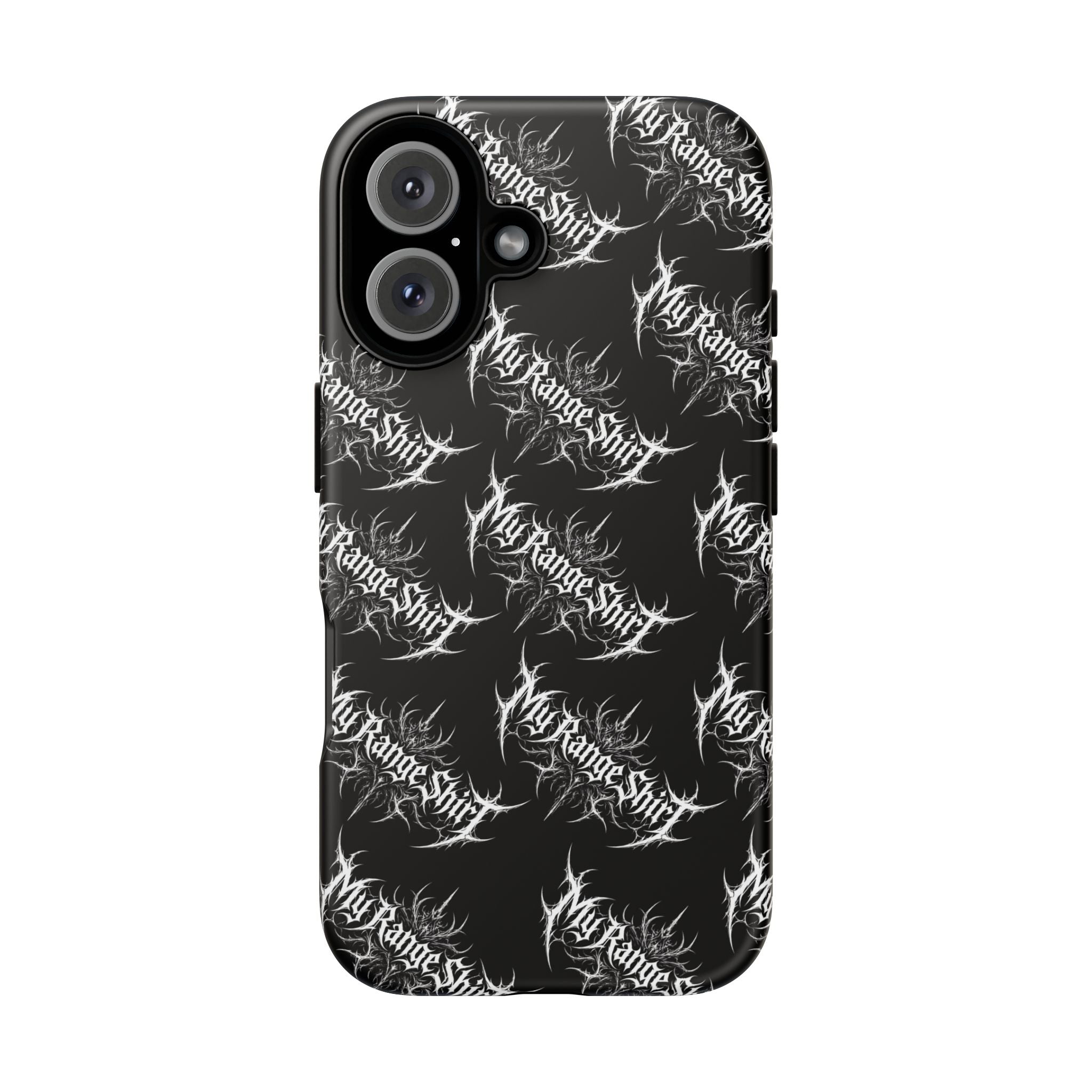 Tough Case — 'My Range Shirt' Metal Logo Black Protective Phone Case