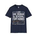 I Love One Woman & Several Firearms T-Shirt
