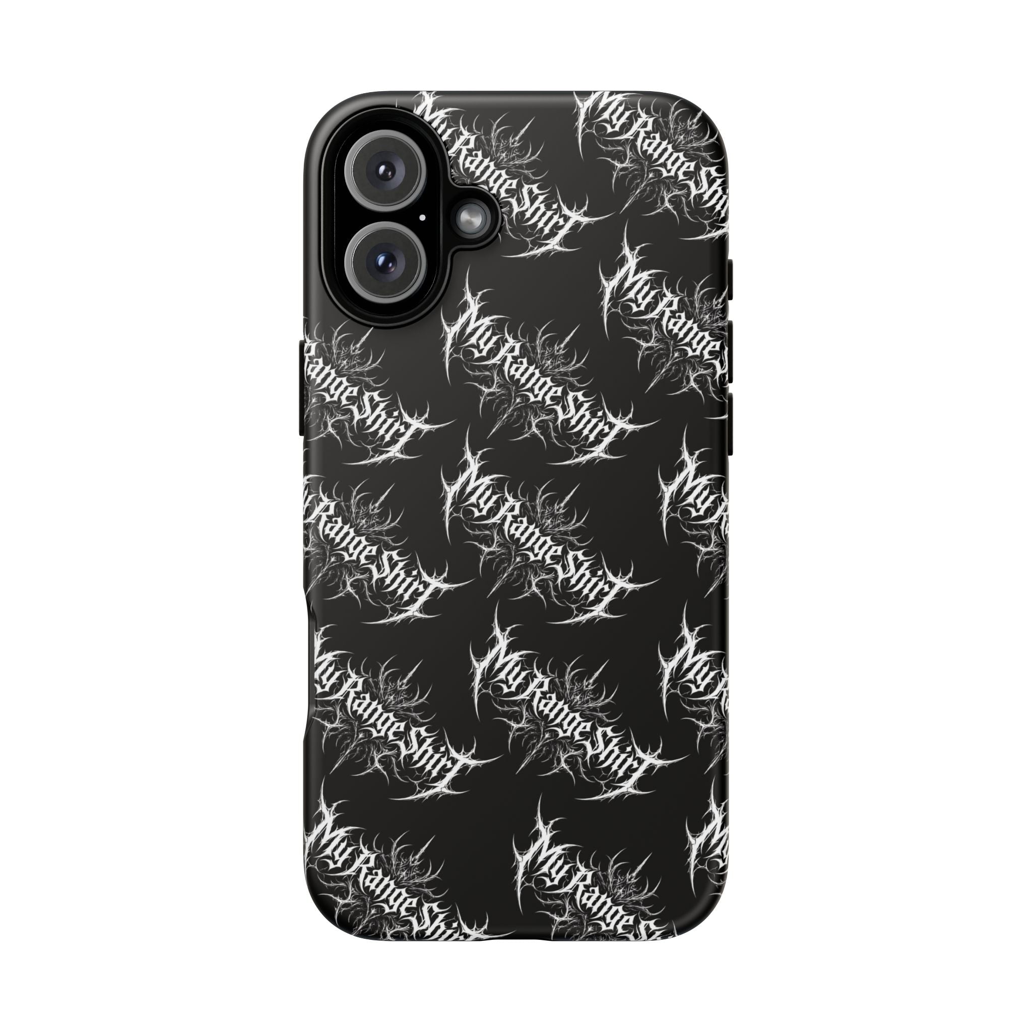 Tough Case — 'My Range Shirt' Metal Logo Black Protective Phone Case