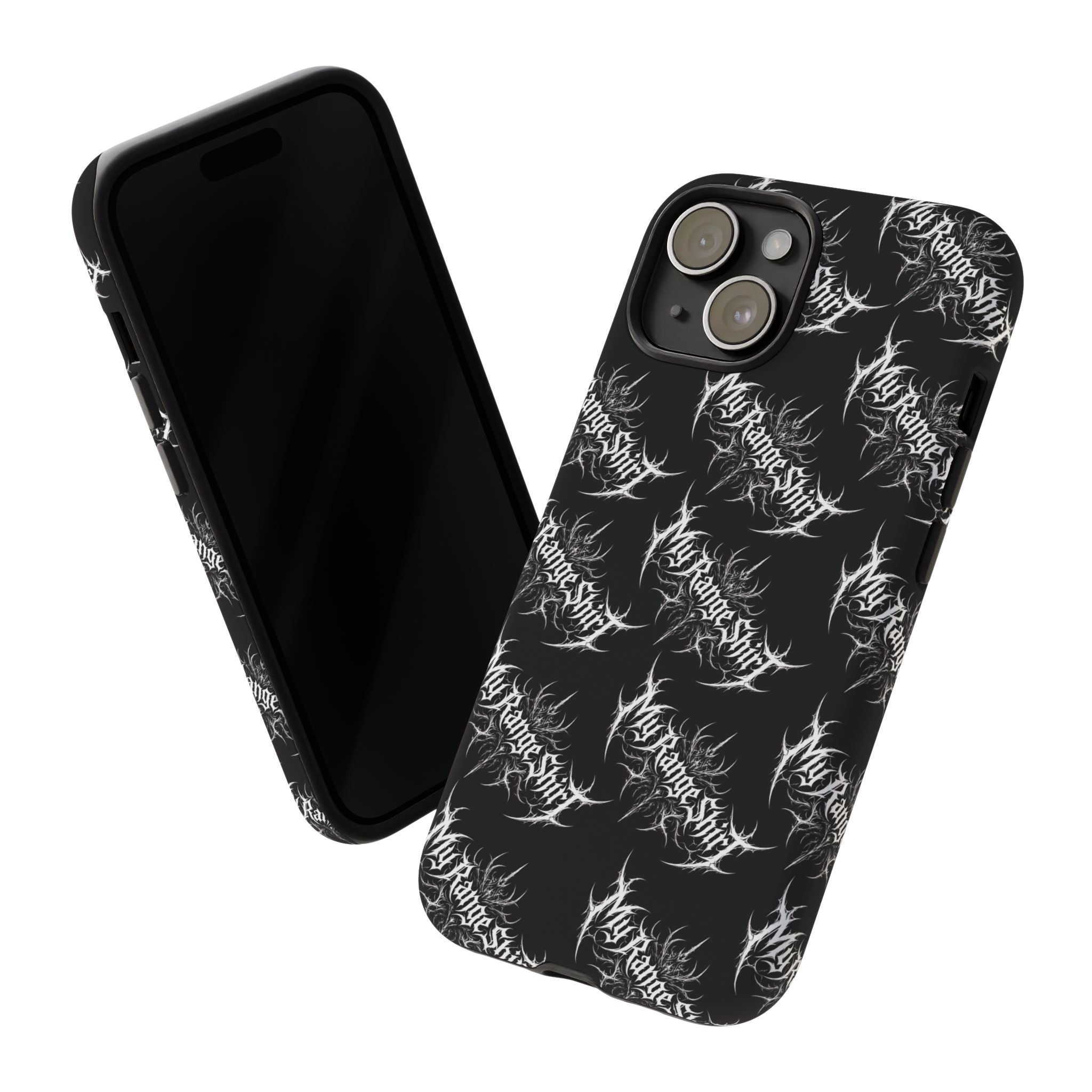 Tough Case — 'My Range Shirt' Metal Logo Black Protective Phone Case
