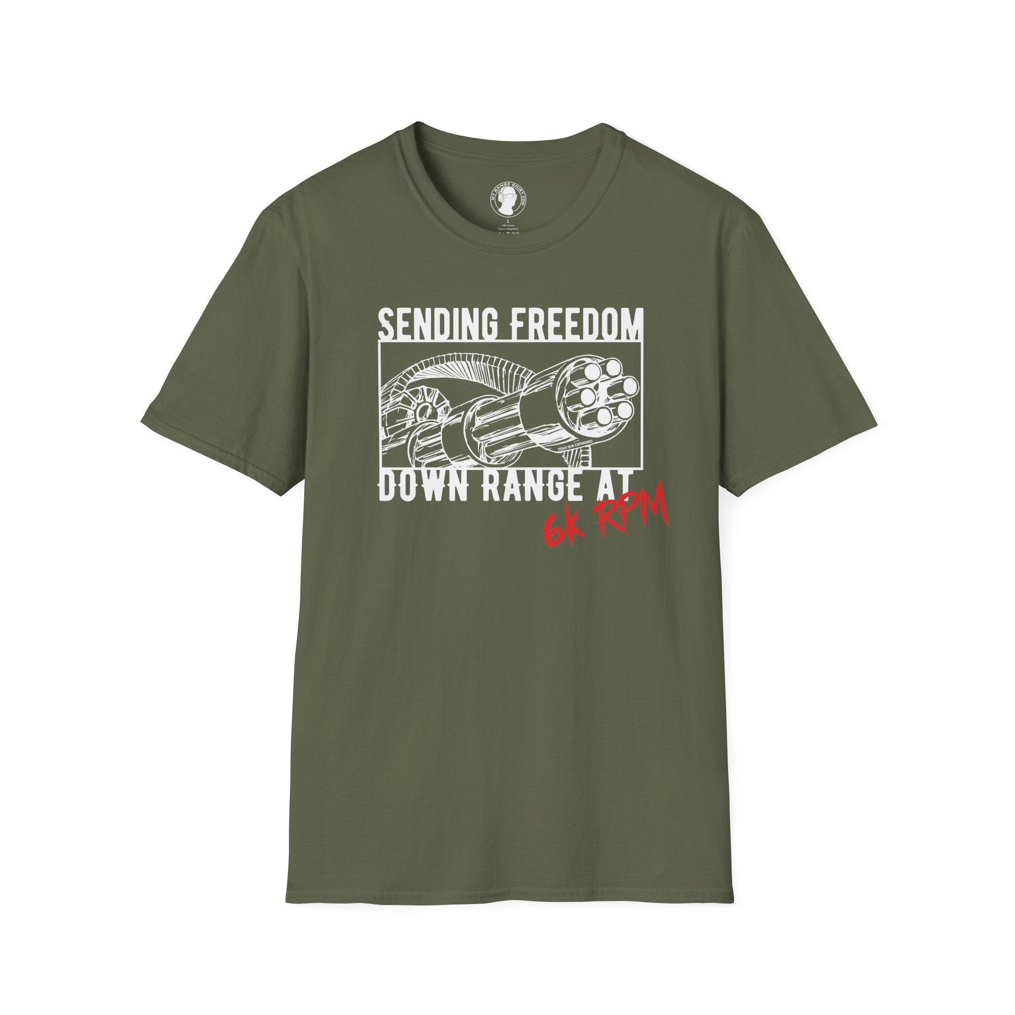Sending Freedom Minigun T-Shirt