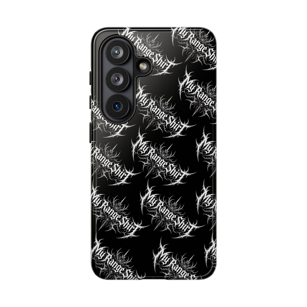 Tough Case — 'My Range Shirt' Metal Logo Black Protective Phone Case