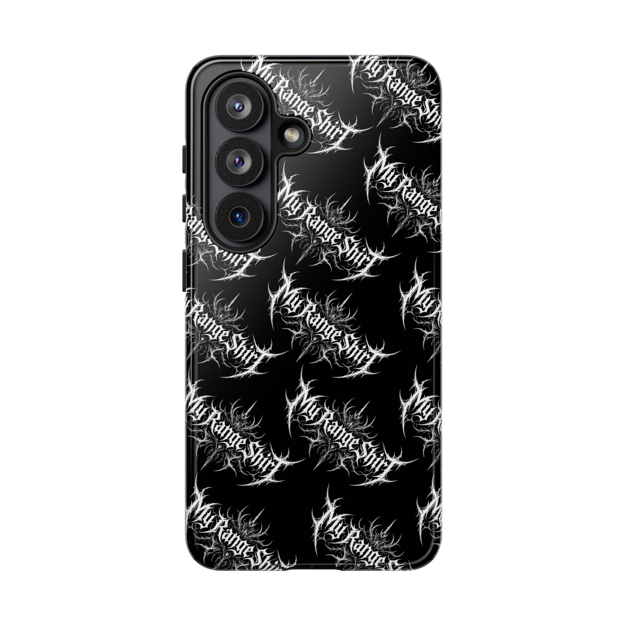 Tough Case — 'My Range Shirt' Metal Logo Black Protective Phone Case