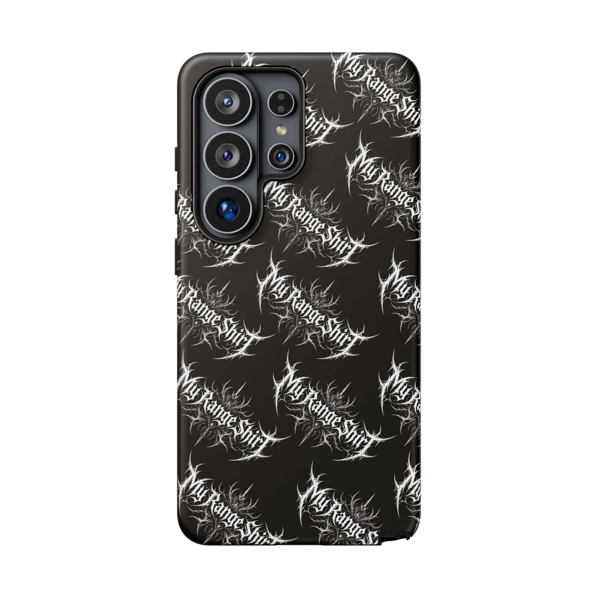 Tough Case — 'My Range Shirt' Metal Logo Black Protective Phone Case