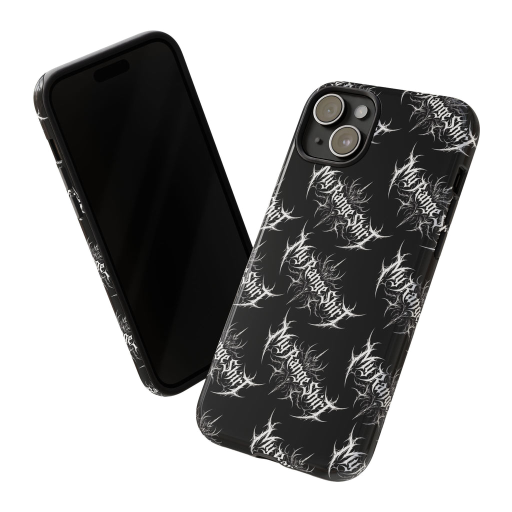 Tough Case — 'My Range Shirt' Metal Logo Black Protective Phone Case