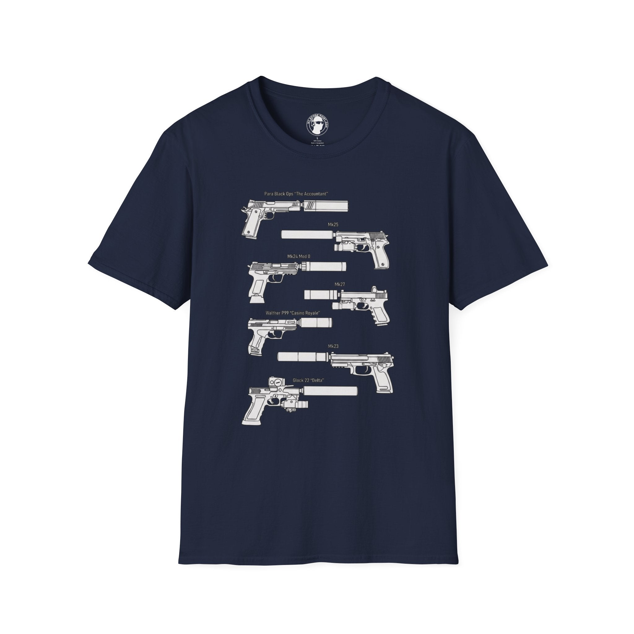 Suppressor Handgun T-Shirt