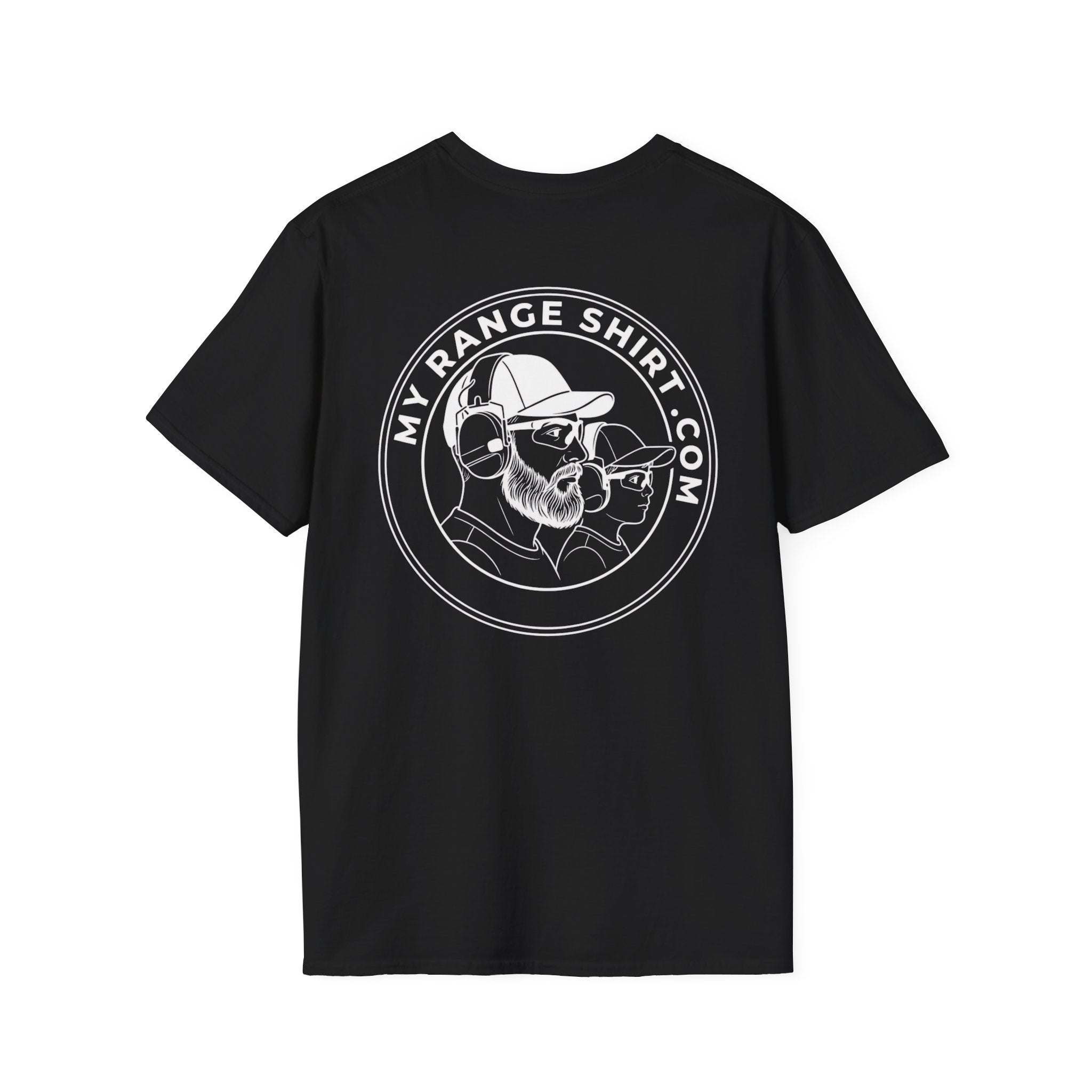 Bearded Father and Son My Range T-Shirt