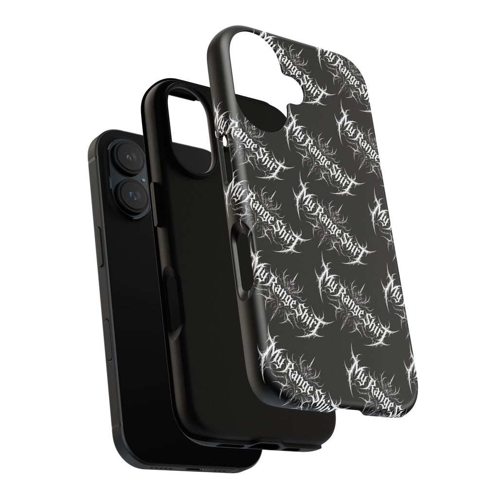 Tough Case — 'My Range Shirt' Metal Logo Black Protective Phone Case