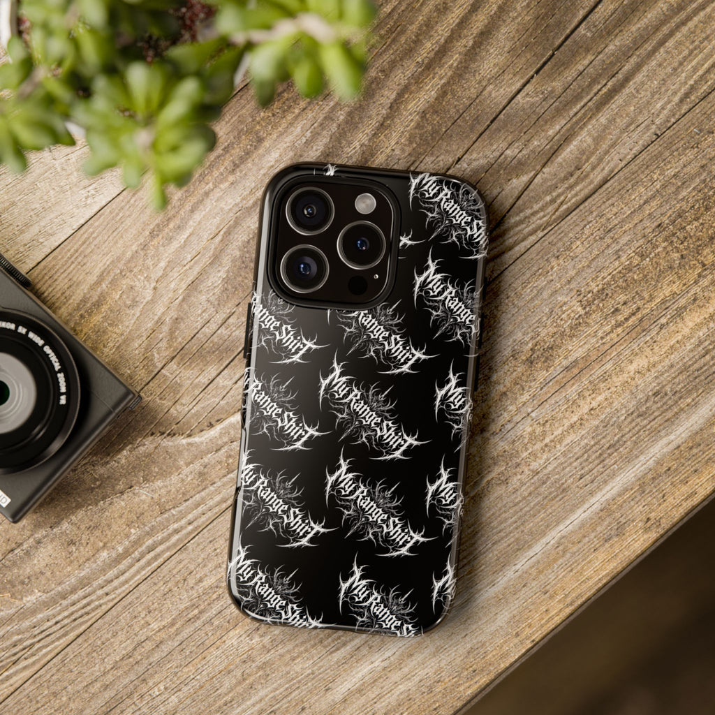 Tough Case — 'My Range Shirt' Metal Logo Black Protective Phone Case